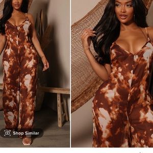 Jumpsuit cover up! Flowy & light ! Size Small